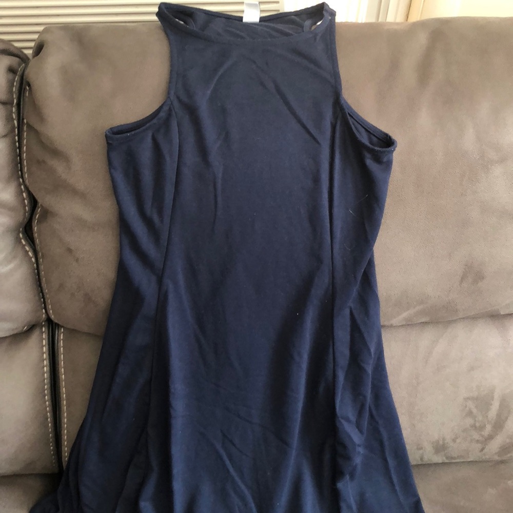 Navy blue dress